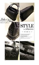 พร้อมส่ง กระเป๋าLuluhouse รุ่นL108-01Cr รุ่นนี้ดีไซน์สวยมากๆ ตกแต่งด้วยวัสดุสี silver สวยมากๆ